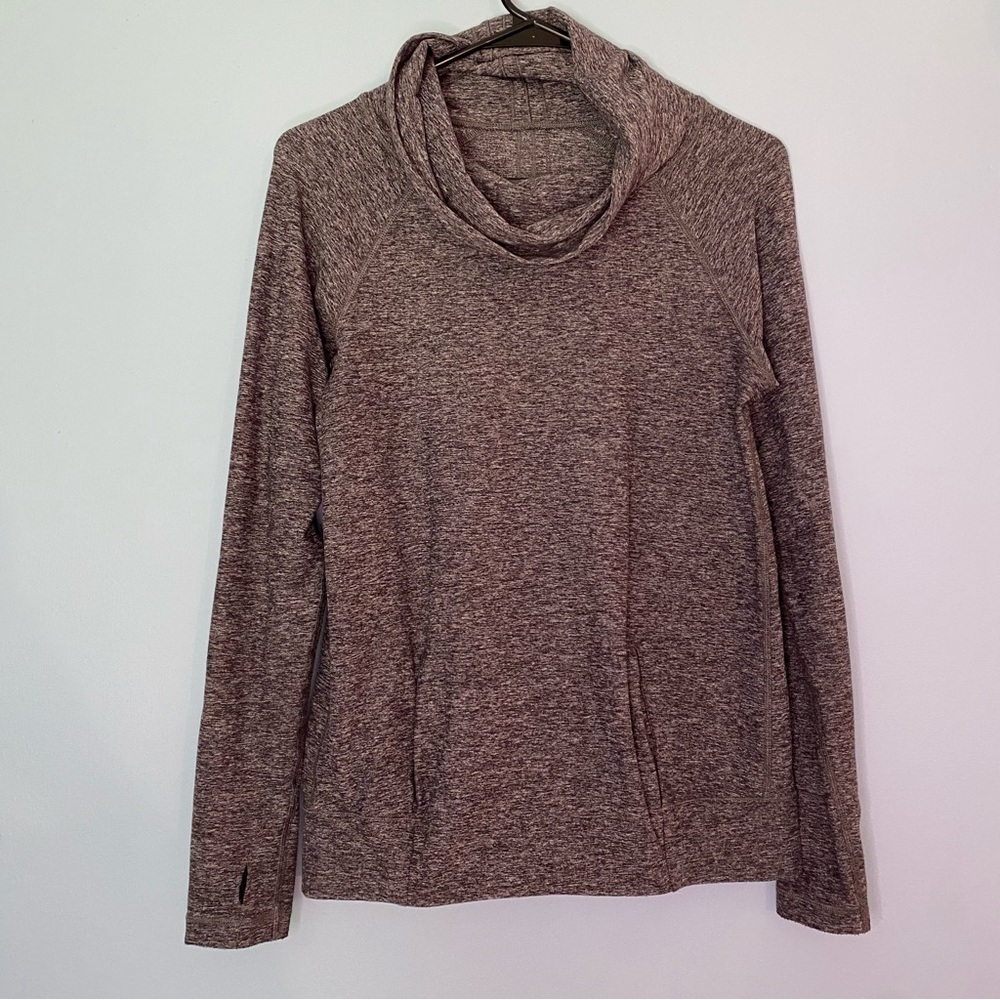 lululemon athletica Long Sleeve Top in Heathered grey